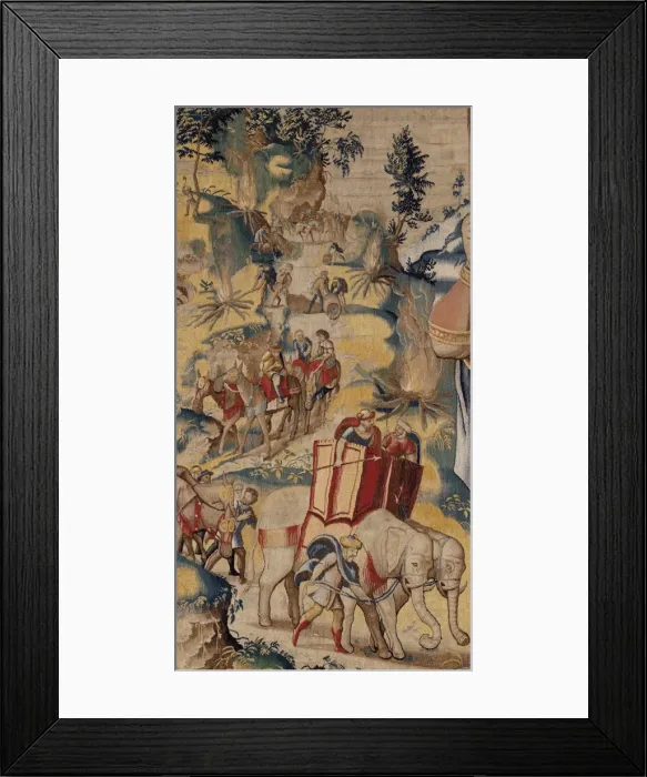 Framed Print : The History of Hannibal: The crossing of Framed Print : The History of Hannibal: The crossing of