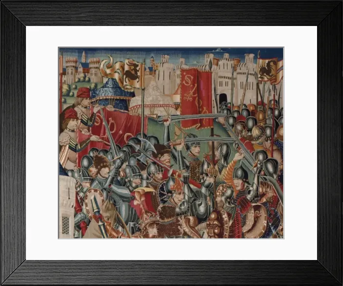 Framed Print : Tarquinius Priscus. ca. 1475. History of Framed Print : Tarquinius Priscus. ca. 1475. History of