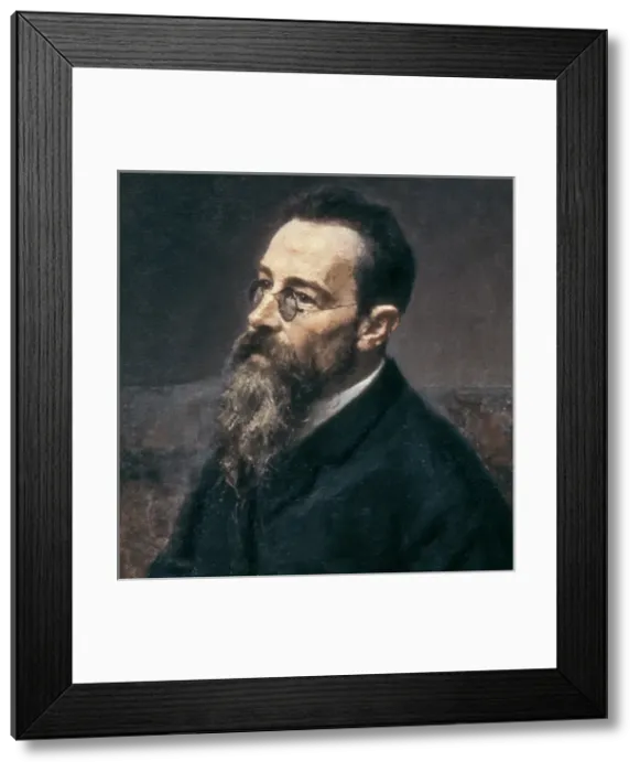Framed Print : Rimsky-Korsakov, Nikolay (1844-1908). Russian Framed Print : Rimsky-Korsakov, Nikolay (1844-1908). Russian