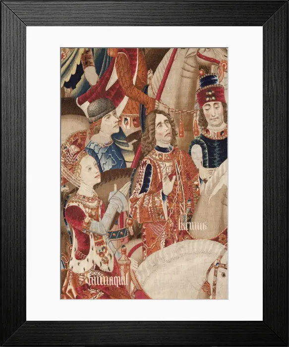 Framed Print : Tarquinius Priscus. ca. 1475. History of Framed Print : Tarquinius Priscus. ca. 1475. History of