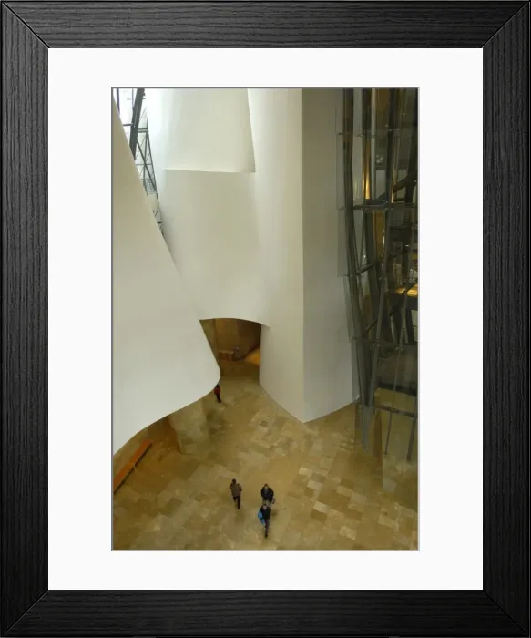Framed Print : SPAIN. Bilbao. Guggenheim Museum Bilbao. Interior Framed Print : SPAIN. Bilbao. Guggenheim Museum Bilbao. Interior