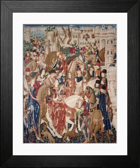 Framed Print : Tarquinius Priscus. ca. 1475. History of Framed Print : Tarquinius Priscus. ca. 1475. History of
