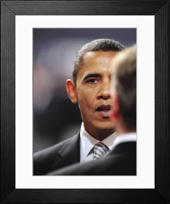 Framed Print : UNITED STATES OF AMERICA. US president Barack Framed Print : UNITED STATES OF AMERICA. US president Barack