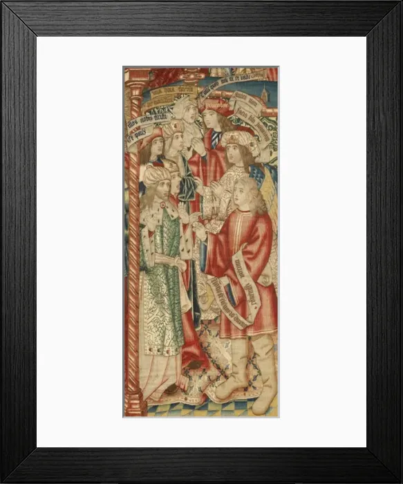 Framed Print : The parable of the laborers in the vineyard Framed Print : The parable of the laborers in the vineyard