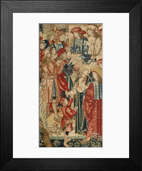 Framed Print : The parable of the laborers in the vineyard Framed Print : The parable of the laborers in the vineyard