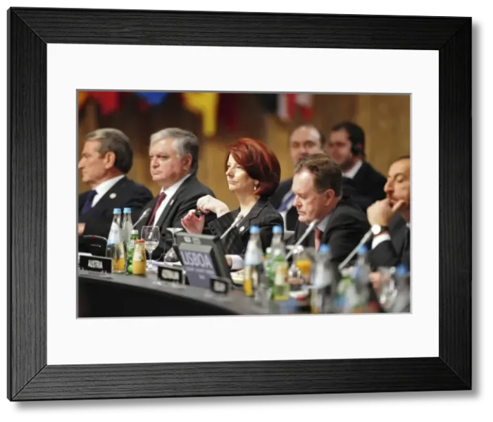 Framed Print : PORTUGAL. Lisbon. Australias Prime Minister Framed Print : PORTUGAL. Lisbon. Australias Prime Minister