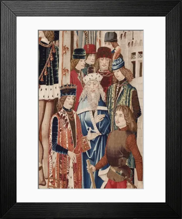 Framed Print : Tarquinius Priscus. ca. 1475. History of Framed Print : Tarquinius Priscus. ca. 1475. History of