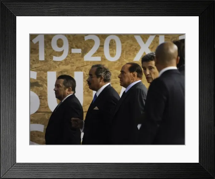 Framed Print : PORTUGAL. Lisbon. Italys President of the Council Framed Print : PORTUGAL. Lisbon. Italys President of the Council