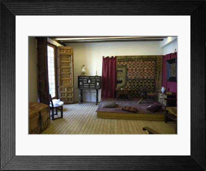 Framed Print : SPAIN. Valladolid. Museo Casa de Cervantes Framed Print : SPAIN. Valladolid. Museo Casa de Cervantes