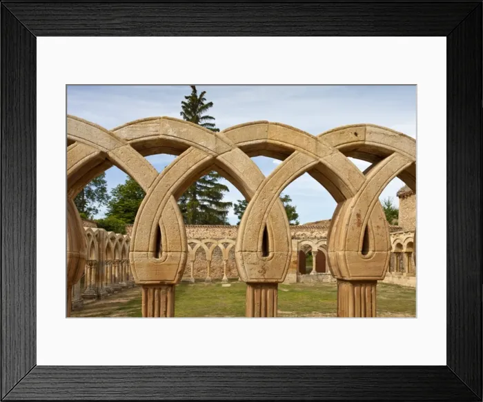 Framed Print : SPAIN. Soria. Monastery of San Juan de Duero Framed Print : SPAIN. Soria. Monastery of San Juan de Duero