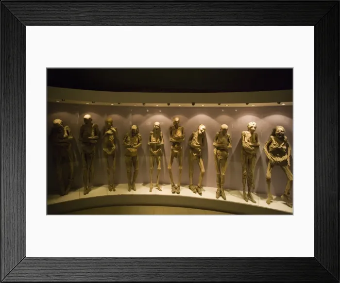 Framed Print : MEXICO. Guanajuato. Momies Museum (interior) Framed Print : MEXICO. Guanajuato. Momies Museum (interior)