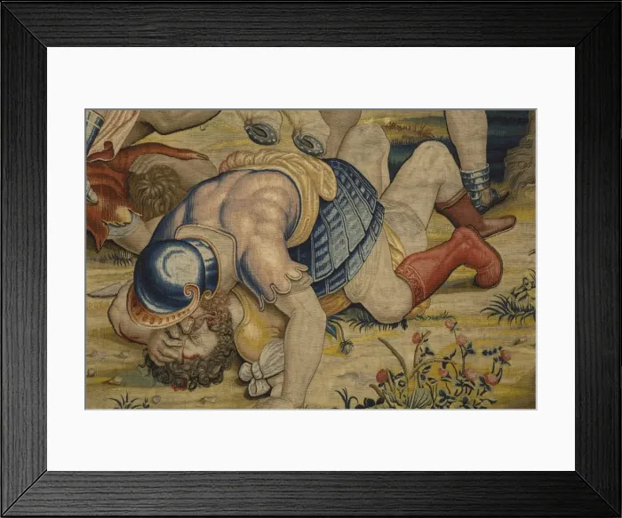 Framed Print : Battle of Zama. 16th c. SPAIN. Madrid. Royal Framed Print : Battle of Zama. 16th c. SPAIN. Madrid. Royal