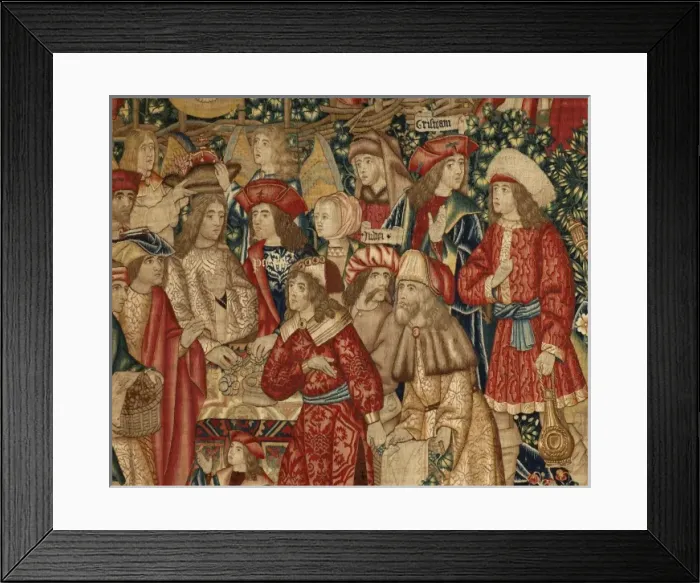 Framed Print : The parable of the laborers in the vineyard Framed Print : The parable of the laborers in the vineyard