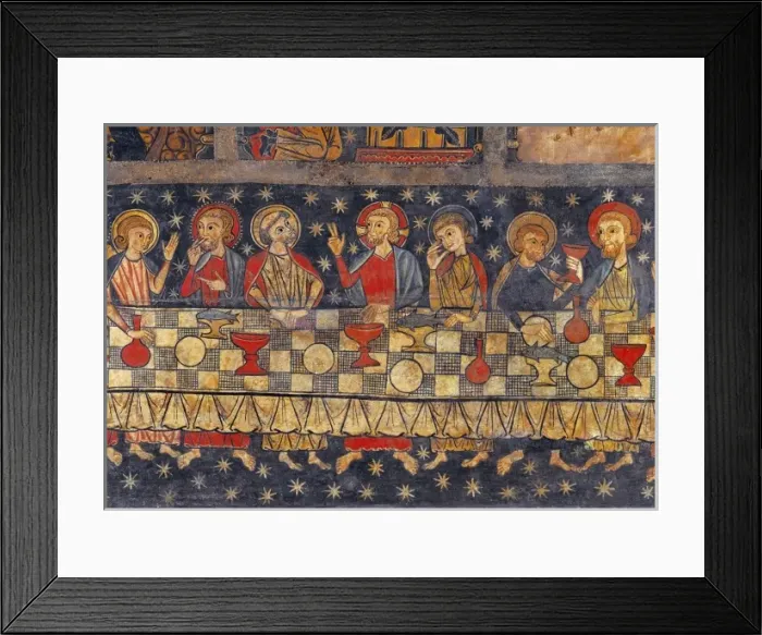 Framed Print : SORIGUEROLA, Master of (half 13th century)) Framed Print : SORIGUEROLA, Master of (half 13th century))