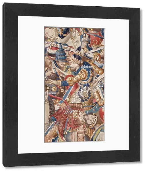 The Trojan War: Achilles Death. ca. 1470. Left