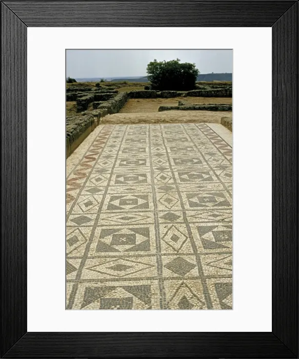 Framed Print : SPAIN. Pea de Castro. Clunia Sulpicia. Roman Framed Print : SPAIN. Pea de Castro. Clunia Sulpicia. Roman
