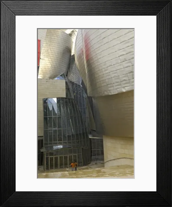 Framed Print : SPAIN. Bilbao. Guggenheim Museum Bilbao. Exterior Framed Print : SPAIN. Bilbao. Guggenheim Museum Bilbao. Exterior