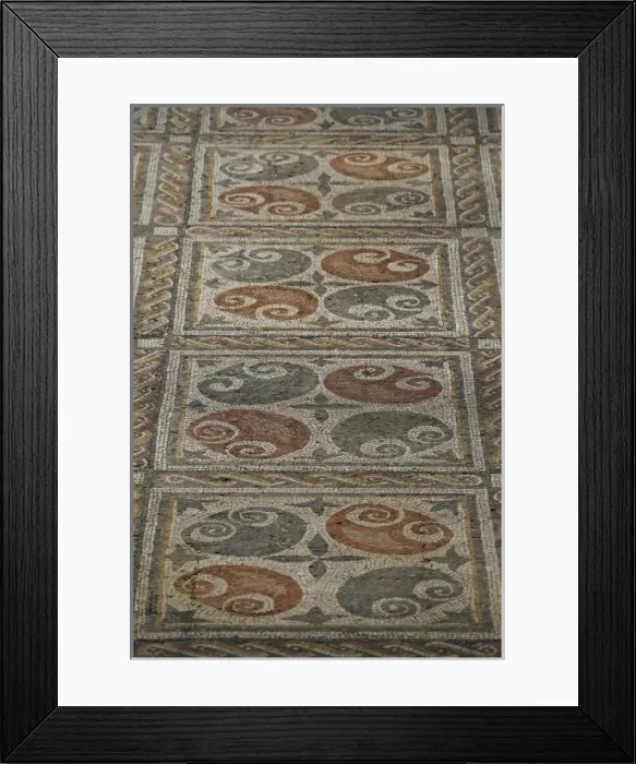 Framed Print : SPAIN. Pedrosa de la Vega. La Olmeda Roman Villa Framed Print : SPAIN. Pedrosa de la Vega. La Olmeda Roman Villa