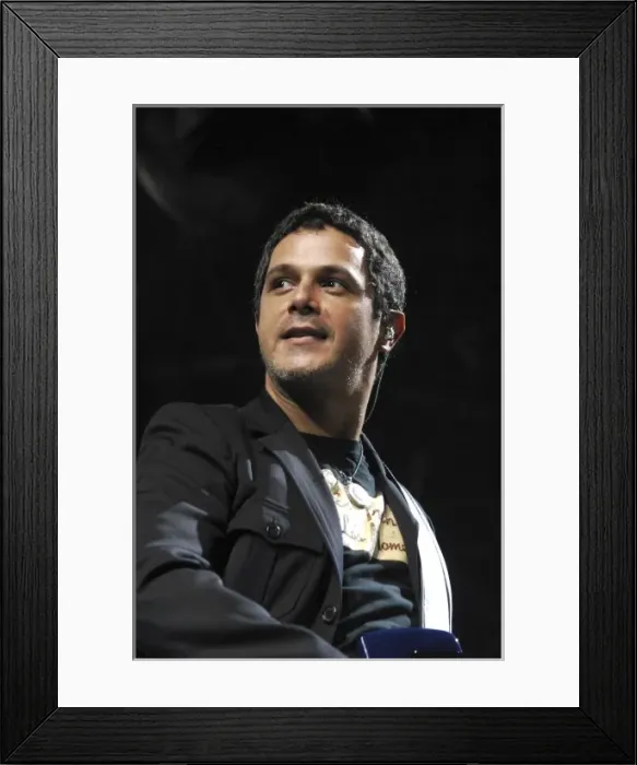 Framed Print : SPAIN. Alejandro Sanz. Barcelona 4 / 9 / 2007 Framed Print : SPAIN. Alejandro Sanz. Barcelona 4 / 9 / 2007