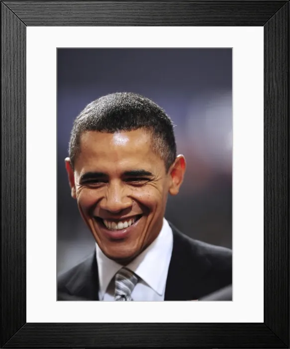 Framed Print : UNITED STATES OF AMERICA. US president Barack Framed Print : UNITED STATES OF AMERICA. US president Barack