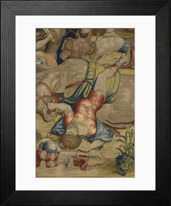 Framed Print : Battle of Zama. 16th c. SPAIN. Madrid. Royal Framed Print : Battle of Zama. 16th c. SPAIN. Madrid. Royal