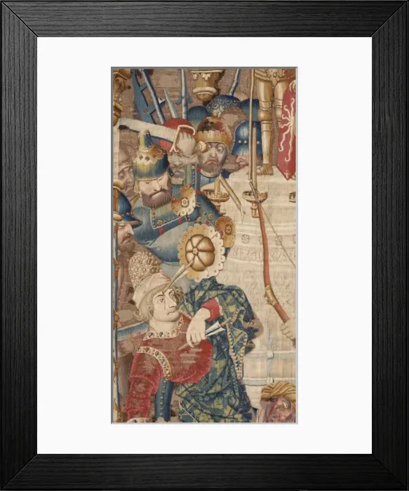 Framed Print : The Trojan War: Achilles Death. ca. 1470. Center Framed Print : The Trojan War: Achilles Death. ca. 1470. Center