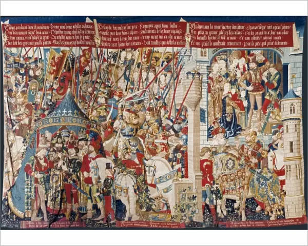 The Trojan War: Achilles Tent. ca. 1470. Interview