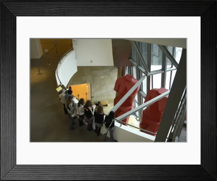 Framed Print : SPAIN. Bilbao. Guggenheim Museum Bilbao. Interior Framed Print : SPAIN. Bilbao. Guggenheim Museum Bilbao. Interior