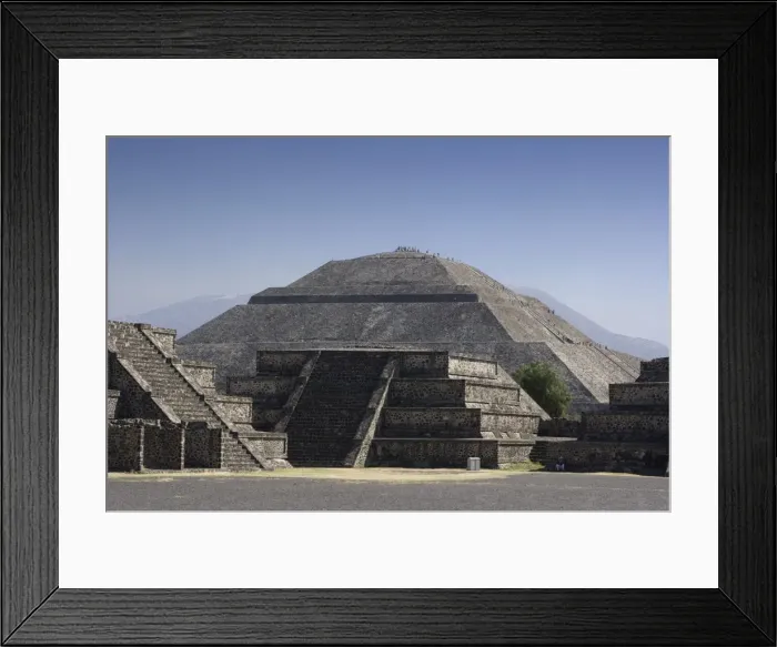Framed Print : MEXICO. STATE OF MEXICO. TeotihuacᮮAvenue Framed Print : MEXICO. STATE OF MEXICO. TeotihuacᮮAvenue