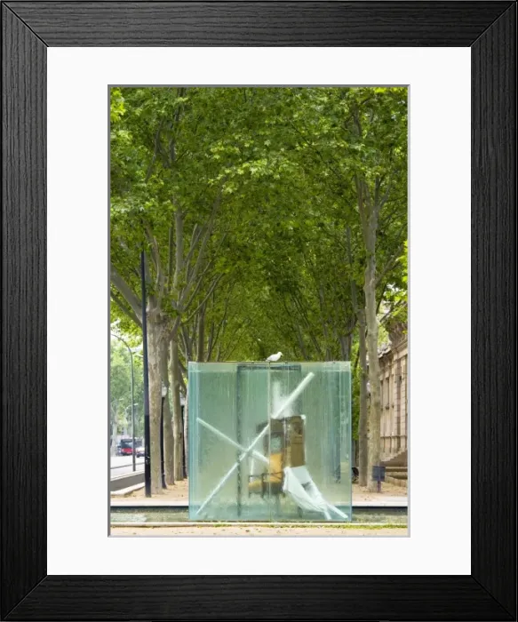 Framed Print : TAPIES, Antoni (1923-2012). SPAIN. Barcelona Framed Print : TAPIES, Antoni (1923-2012). SPAIN. Barcelona