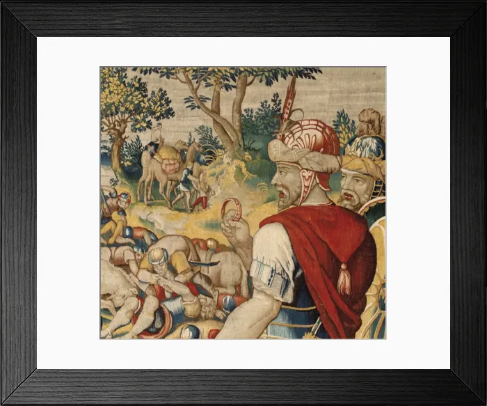 Framed Print : The History of Hannibal: The plunder of Cannae Framed Print : The History of Hannibal: The plunder of Cannae