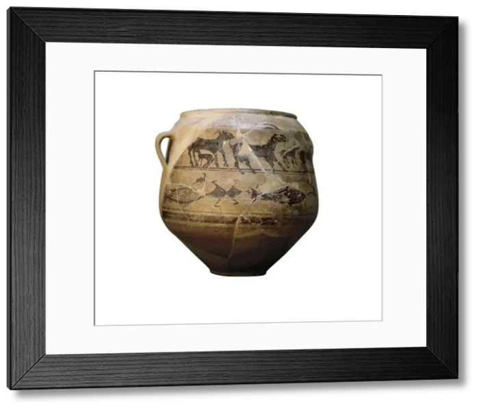 Framed Print : Vase of the Goats. 4th c. BC. Found at the Tomb Framed Print : Vase of the Goats. 4th c. BC. Found at the Tomb