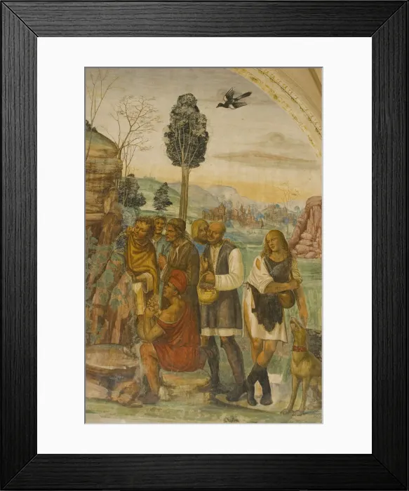 Framed Print : SODOMA, Giovanni Antonio Bazzi, also called Il Framed Print : SODOMA, Giovanni Antonio Bazzi, also called Il