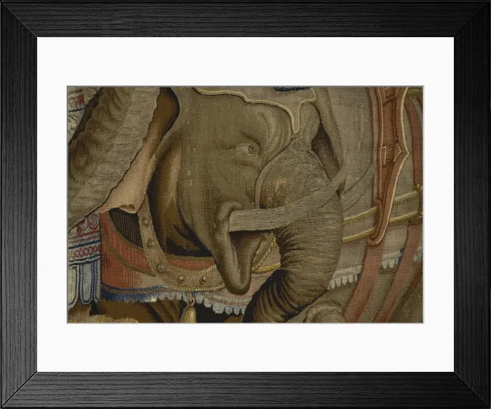 Framed Print : Battle of Zama. 16th c. SPAIN. Madrid. Royal Framed Print : Battle of Zama. 16th c. SPAIN. Madrid. Royal