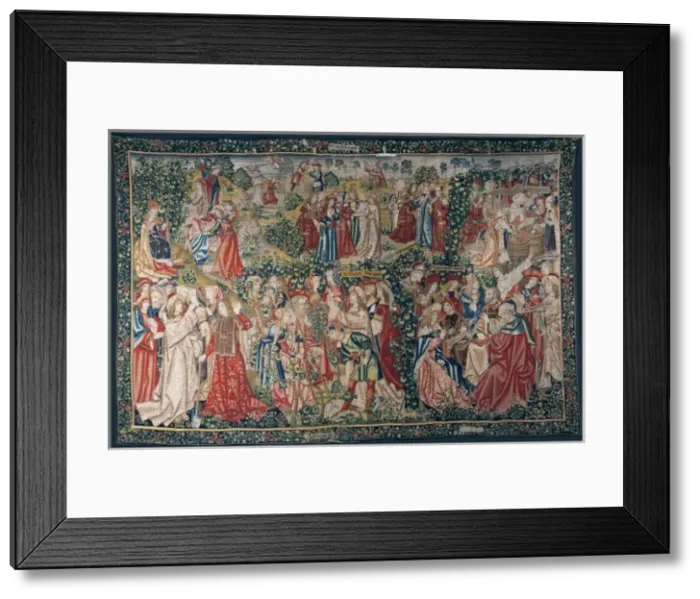 Framed Print : The parable of the laborers in the vineyard Framed Print : The parable of the laborers in the vineyard