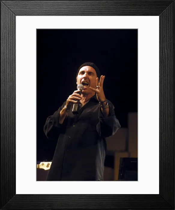 Framed Print : SPAIN. CATALONIA. Lluis Llach farewell concert Framed Print : SPAIN. CATALONIA. Lluis Llach farewell concert