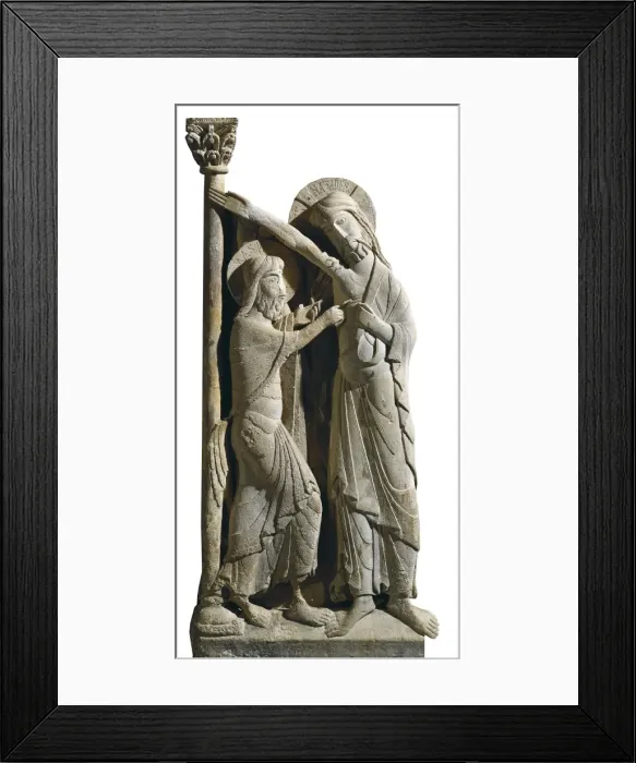 Framed Print : SANTO DOMINGO DE SILOS, Master of (12th century) Framed Print : SANTO DOMINGO DE SILOS, Master of (12th century)