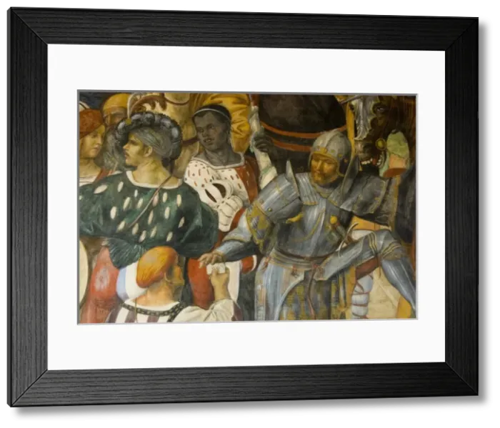 Framed Print : SIGNORELLI, Luca (1445-1523). Life of St. Benedict Framed Print : SIGNORELLI, Luca (1445-1523). Life of St. Benedict
