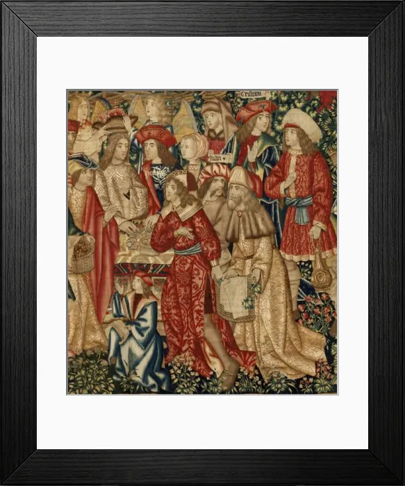 Framed Print : The parable of the laborers in the vineyard Framed Print : The parable of the laborers in the vineyard
