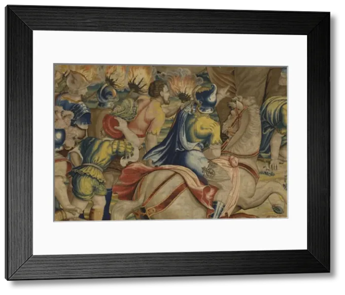 Framed Print : Battle of Zama. 16th c. SPAIN. Madrid. Royal Framed Print : Battle of Zama. 16th c. SPAIN. Madrid. Royal