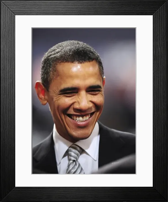 Framed Print : UNITED STATES OF AMERICA. US president Barack Framed Print : UNITED STATES OF AMERICA. US president Barack