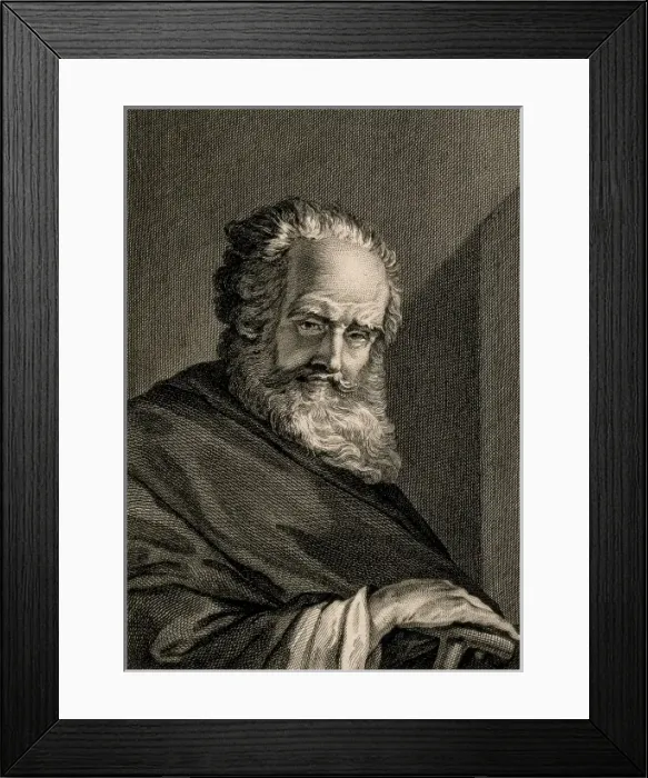 Framed Print : Etching Framed Print : Etching