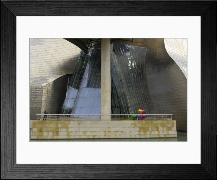 Framed Print : SPAIN. Bilbao. Guggenheim Museum Bilbao. Exterior Framed Print : SPAIN. Bilbao. Guggenheim Museum Bilbao. Exterior