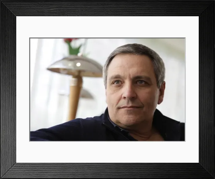 Framed Print : GIOVANNI, Maurizio de (1958). Italian writer Framed Print : GIOVANNI, Maurizio de (1958). Italian writer