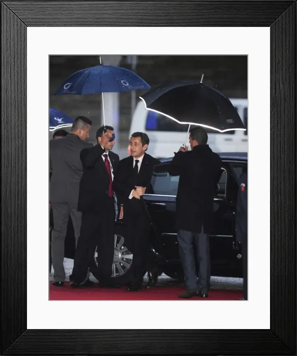 Framed Print : PORTUGAL. Lisbon. Frances President Nicolas Framed Print : PORTUGAL. Lisbon. Frances President Nicolas