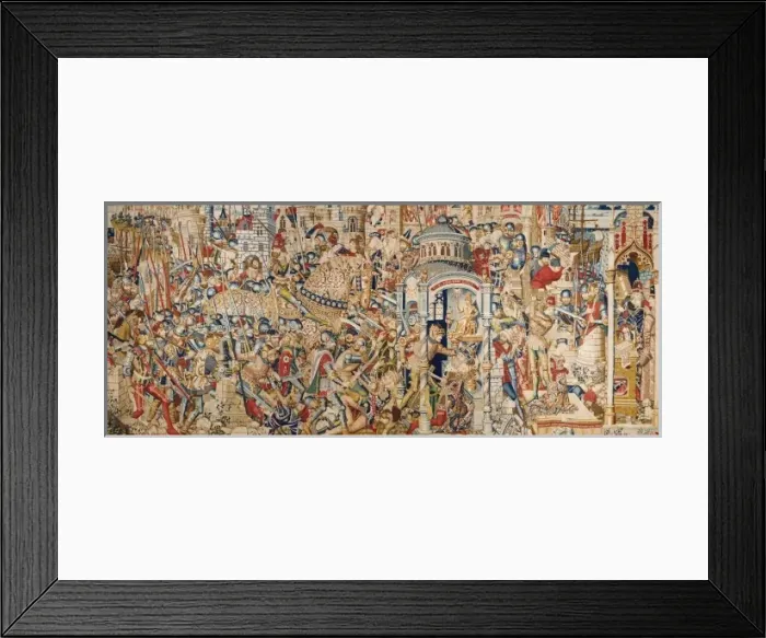 Framed Print : The Trojan War: The Destruction of Troy. ca Framed Print : The Trojan War: The Destruction of Troy. ca