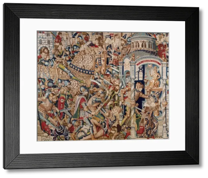 Framed Print : The Trojan War: The Destruction of Troy. ca Framed Print : The Trojan War: The Destruction of Troy. ca