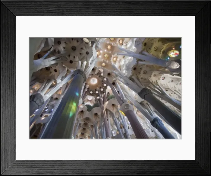 Framed Print : SPAIN. Barcelona. Expiatory Church of the Holy Framed Print : SPAIN. Barcelona. Expiatory Church of the Holy