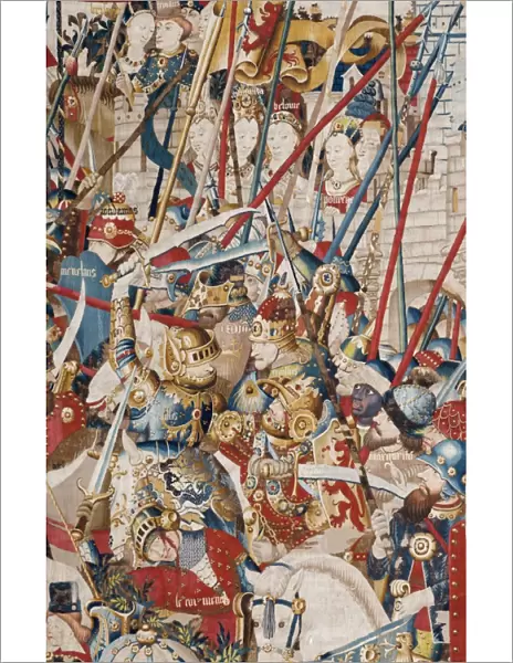The Trojan War: Achilles Tent. ca. 1470. Central