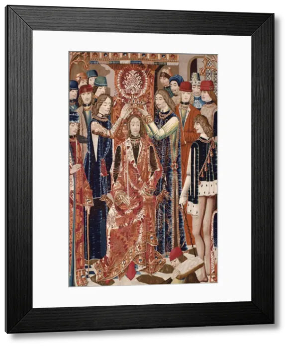 Framed Print : Tarquinius Priscus. ca. 1475. History of Framed Print : Tarquinius Priscus. ca. 1475. History of